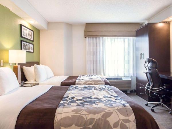 Sleep Inn Nashville Downtown Opryland Area : photo 1 de la chambre chambre double avec 2 lits doubles