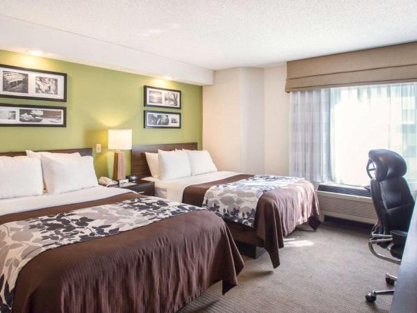 Sleep Inn Nashville Downtown Opryland Area : photo 4 de la chambre chambre double avec 2 lits doubles