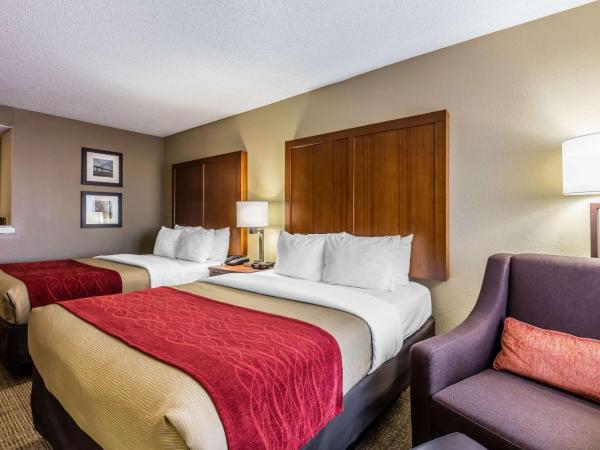 Comfort Inn & Suites Airport-American Way : photo 2 de la chambre queen room with two queen beds - mobility accessible - non-smoking