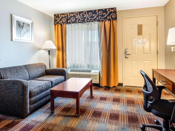 Quality Inn Airport I-240 : photo 4 de la chambre chambre lit king-size - fumeurs 