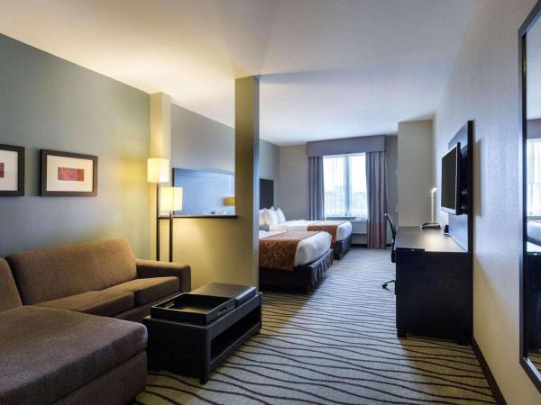 Comfort Suites near Westchase on Beltway 8 : photo 5 de la chambre suite avec 2 lits queen-size – accessible aux personnes à mobilité réduite