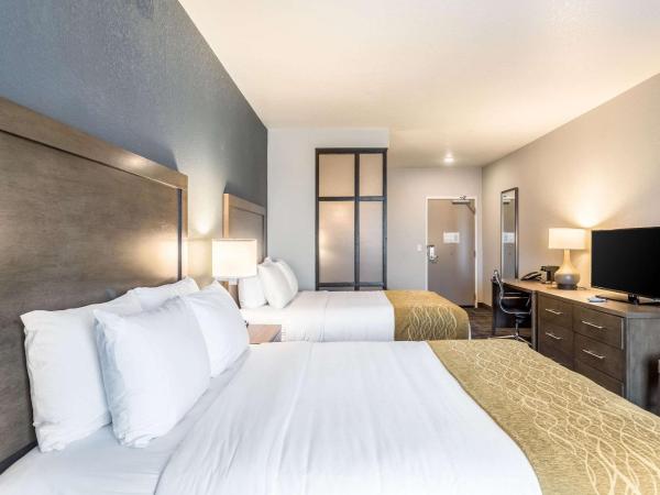 Comfort Inn & Suites Salt Lake City Airport : photo 3 de la chambre suite supérieure avec 2 lits queen-size - non-fumeurs