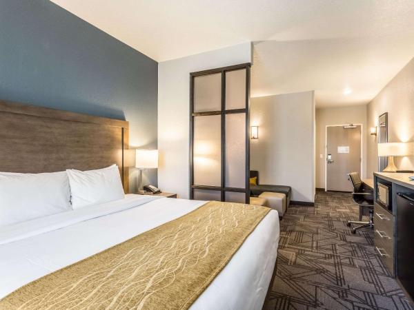 Comfort Inn & Suites Salt Lake City Airport : photo 3 de la chambre suite lit king-size avec canapé-lit - non-fumeurs