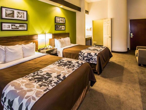 Sleep Inn & Suites Orlando International Airport : photo 2 de la chambre chambre avec 2 grands lits queen-size 