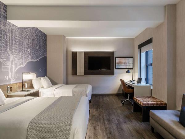 Cambria Hotel Chicago Loop/Theatre District : photo 1 de la chambre chambre deluxe avec 2 lits queen-size - non-fumeurs