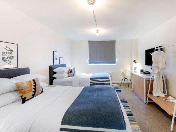 Trumbull and Porter - Detroit Downtown : photo 3 de la chambre chambre double avec 2 lits doubles - non-fumeurs