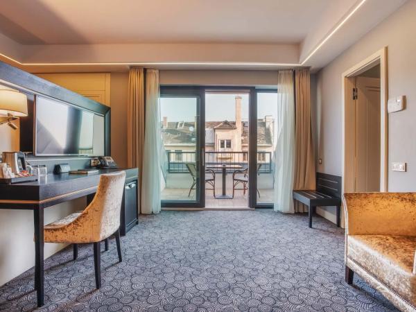 Eurostars Danube Budapest : photo 3 de la chambre chambre double deluxe avec balcon