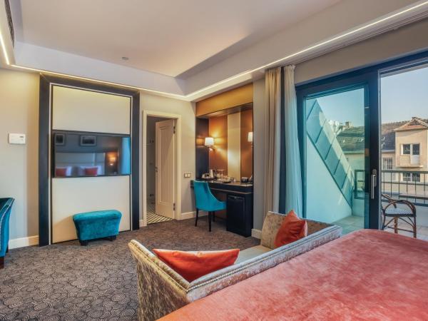 Eurostars Danube Budapest : photo 7 de la chambre chambre double deluxe avec balcon
