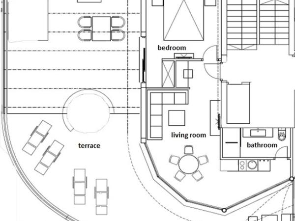 Ark Beach Apartments : photo 5 de la chambre penthouse