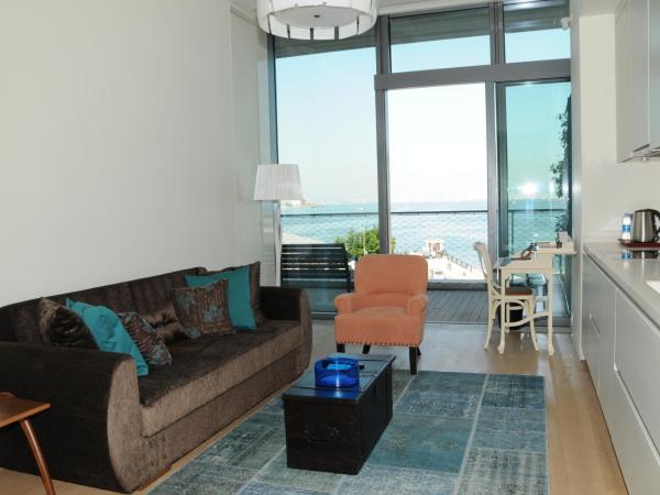 Ataköy Marina Park Hotel Residence : photo 3 de la chambre appartement familial 1 chambre - vue sur mer
