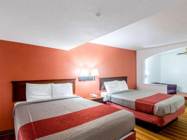 Motel 6-Oklahoma City, OK : photo 1 de la chambre chambre 2 lits queen-size - non-fumeurs