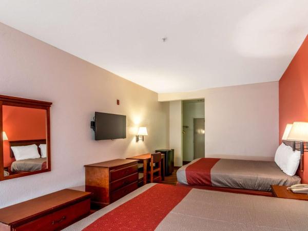 Motel 6-Oklahoma City, OK : photo 2 de la chambre chambre 2 lits queen-size - non-fumeurs