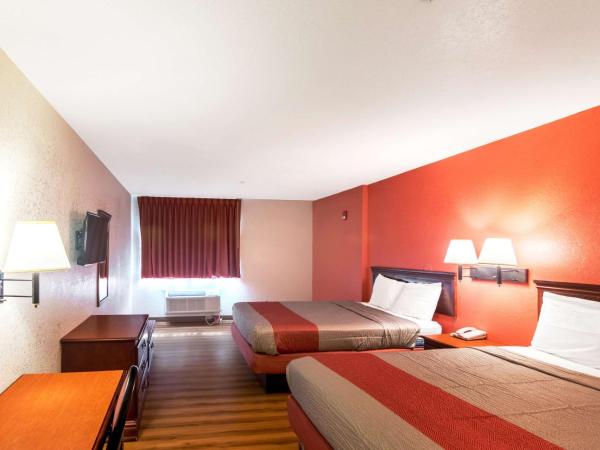 Motel 6-Oklahoma City, OK : photo 5 de la chambre chambre 2 lits queen-size - non-fumeurs