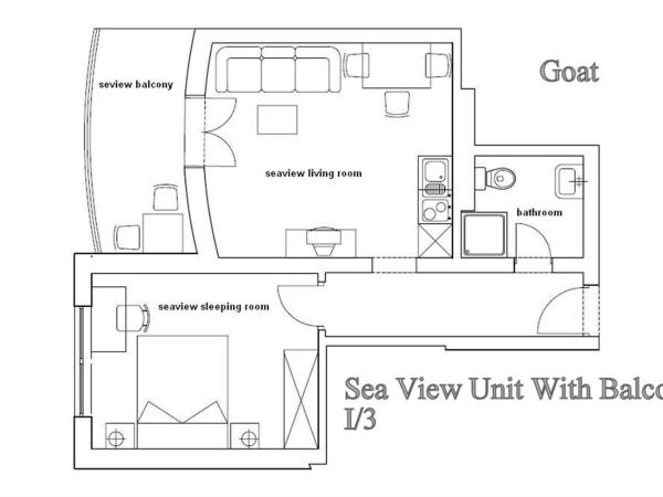 Ark Beach Apartments : photo 6 de la chambre appartement - vue sur mer