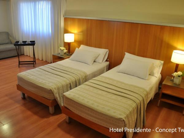 Hotel Solans Presidente : photo 8 de la chambre chambre lits jumeaux concept