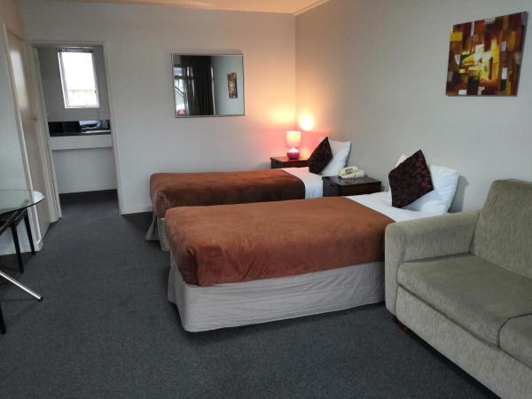 City Central Motel Apartments : photo 3 de la chambre studio lits jumeaux