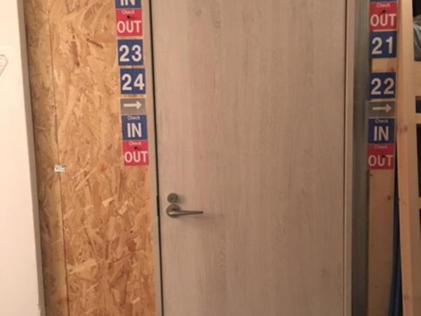 Cloud Sharing Hotel Hakata 1 : photo 5 de la chambre petite chambre lits jumeaux