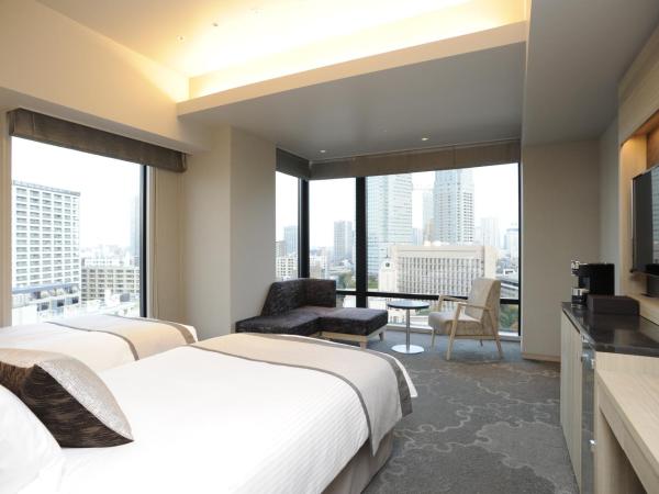 Hotel Keihan Tsukiji Ginza Grande : photo 2 de la chambre chambre lits jumeaux deluxe - non-fumeurs - Étage supérieur