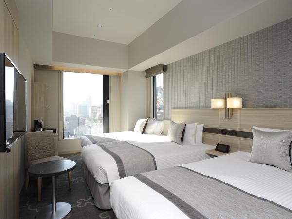 Hotel Keihan Tsukiji Ginza Grande : photo 1 de la chambre chambre lits jumeaux confort Étage supérieur avec lit d’appoint - non-fumeurs