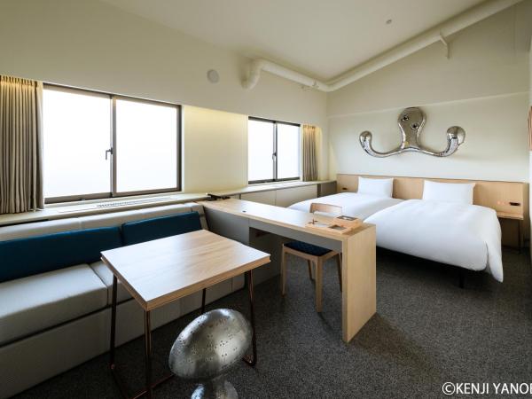 Hotel Anteroom Kyoto : photo 1 de la chambre chambre lits jumeaux designer - attribuée sous réserve de disponibilité