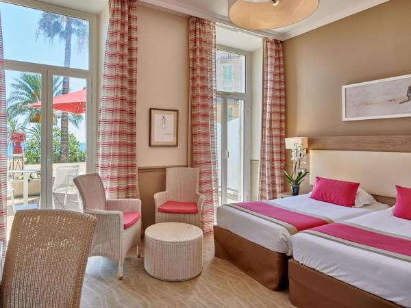 Hôtel Vacances Bleues Royal Westminster : photo 3 de la chambre chambre double ou lits jumeaux deluxe - vue sur mer