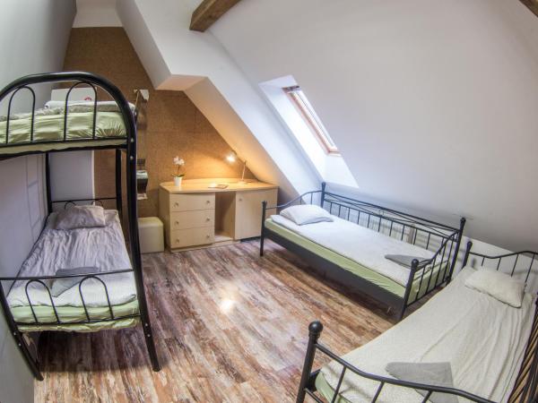 Fitness Hostel - restauracja, darmowy parking i siłownia : photo 1 de la chambre chambre quadruple standard avec salle de bains commune