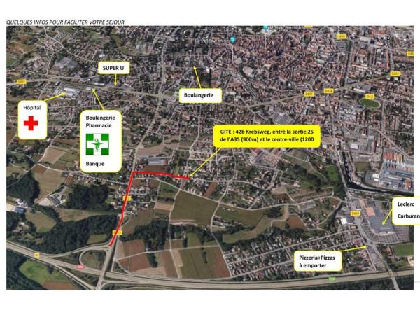 Gite des 3 cigognes : photo 1 de la chambre maison 1 chambre