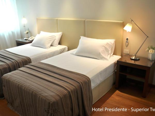 Hotel Solans Presidente : photo 8 de la chambre chambre lits jumeaux supérieure