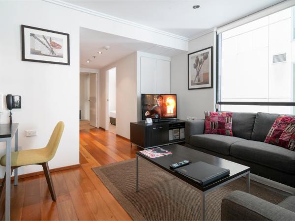 Quest River Park Central : photo 10 de la chambre appartement 2 chambres avec balcon