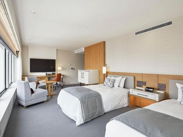 Keio Plaza Hotel Tokyo : photo 1 de la chambre chambre lits jumeaux deluxe - accessible aux personnes à mobilité réduite - non-fumeurs