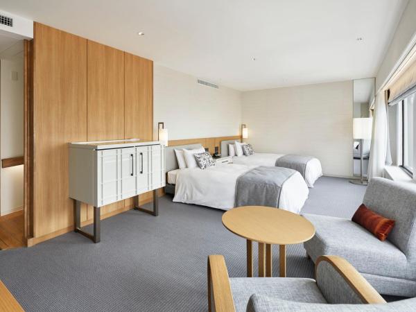 Keio Plaza Hotel Tokyo : photo 2 de la chambre chambre lits jumeaux deluxe - accessible aux personnes à mobilité réduite - non-fumeurs