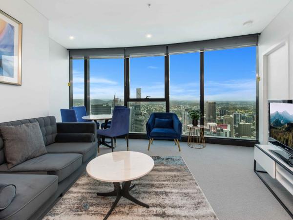 Brisbane Skytower by CLLIX : photo 1 de la chambre appartement sky high avec 2 chambres et 1 salle de bains (4 personnes)