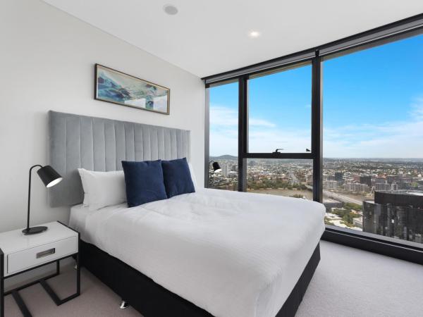 Brisbane Skytower by CLLIX : photo 6 de la chambre appartement sky high avec 2 chambres et 2 salles de bains (4 personnes)