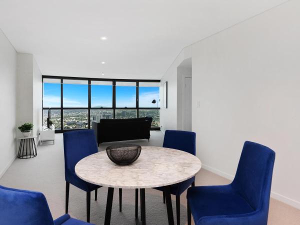 Brisbane Skytower by CLLIX : photo 9 de la chambre appartement sky high avec 2 chambres et 2 salles de bains (4 personnes)