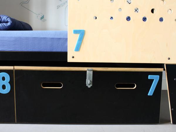 Stayokay Hostel Amsterdam Oost : photo 9 de la chambre lit dans dortoir mixte de 6 lits