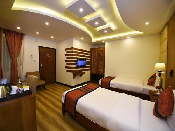 Hotel Jampa : photo 4 de la chambre chambre lits jumeaux deluxe - navette aéroport aller ou retour gratuite