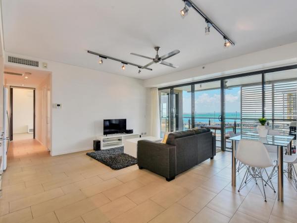 Darwin Waterfront Short Stay Apartments : photo 4 de la chambre appartement familial 2 chambres 