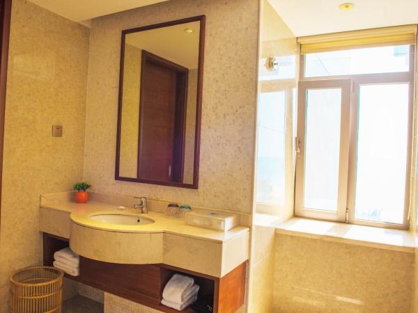 Sanya Seacube Holiday Hotel : photo 8 de la chambre chambre lit king-size ou lits jumeaux supérieure - vue sur mer