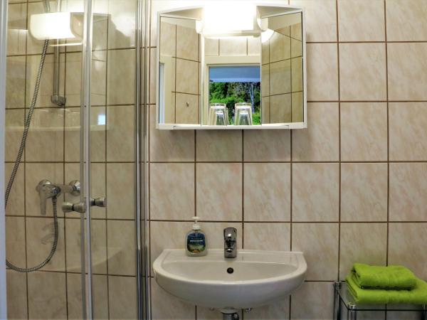 Pension Jung : photo 4 de la chambre chambre double avec salle de bains privative