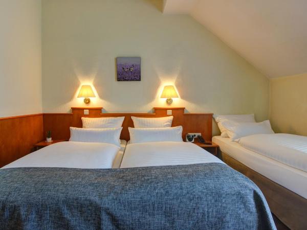 Sure Hotel by Best Western Ambassador Duesseldorf : photo 7 de la chambre chambre familiale avec lit double et canapé-lit