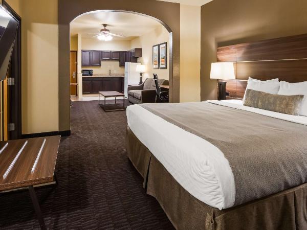 Best Western Plus Hill Country Suites - San Antonio : photo 1 de la chambre suite lit king-size de luxe - non-fumeurs