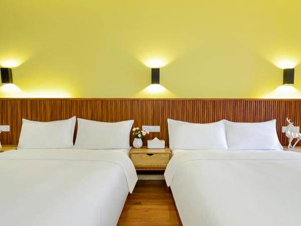 Boutique of Meditation with Cuisine & Night View, Exit 2 Liujiatai Station Line 9 : photo 2 de la chambre chambre lits jumeaux deluxe