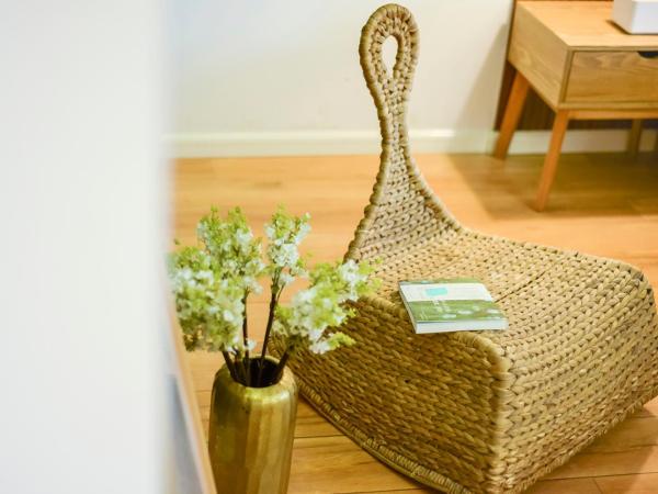 Boutique of Meditation with Cuisine & Night View, Exit 2 Liujiatai Station Line 9 : photo 3 de la chambre chambre lit queen-size deluxe