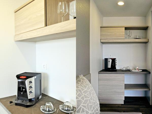 Boutique Mobile Homes UlikaRovinj : photo 5 de la chambre pet friendly one bedroom mobile home with terrace and hot tub