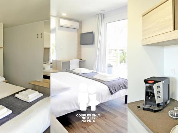 Boutique Mobile Homes UlikaRovinj : photo 9 de la chambre one bedroom mobile home with terrace and hot tub - no pets