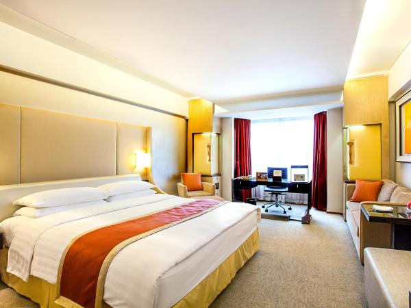 Shangri-La Beijing : photo 1 de la chambre hébergement deluxe avec 1 lit king-size - aile jardin