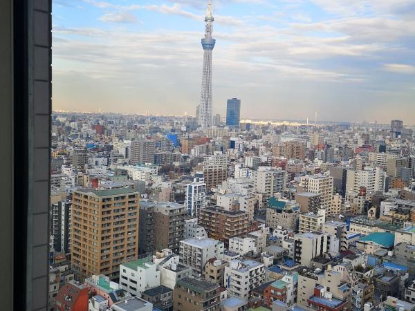Dai-ichi Hotel Ryogoku : photo 1 de la chambre chambre double premium - vue sur skytree - non-fumeurs