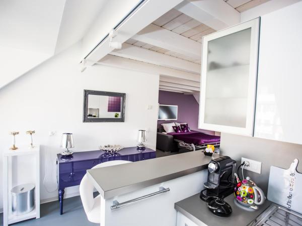 Guest House Le Charlot : photo 8 de la chambre appartement en duplex