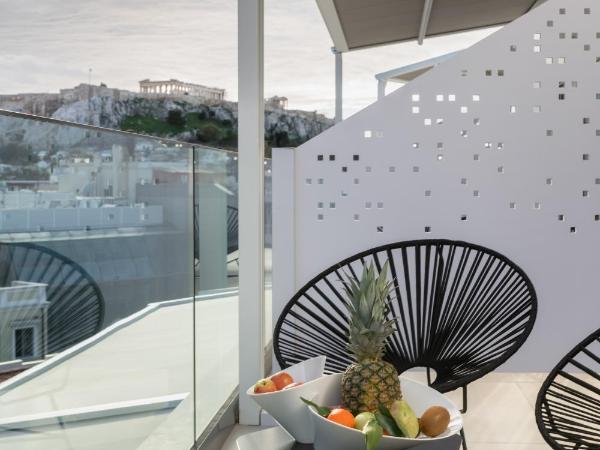 Elia Ermou Athens Hotel : photo 1 de la chambre suite junior avec vue sur l'acropole