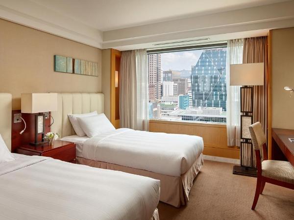 Lotte Hotel Seoul : photo 2 de la chambre chambre lits jumeaux supérieure + 1 lit d'appoint (gigogne) - tour principale